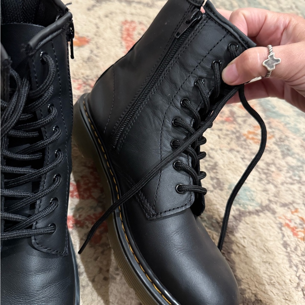 Dr. Martens Black Lace-Up Boots - Picture 3 of 5